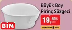 BÜYÜK BOY PİRİNÇ SÜZGECİ
